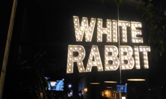 white rabbit