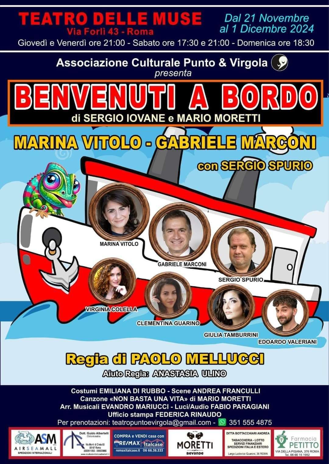 benvenuti a bordo