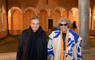 Raffaele Curi e Alda Fendi - foto Carlo Bellincampi